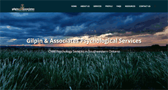 Desktop Screenshot of gilpinchildpsychology.com