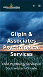 Mobile Screenshot of gilpinchildpsychology.com